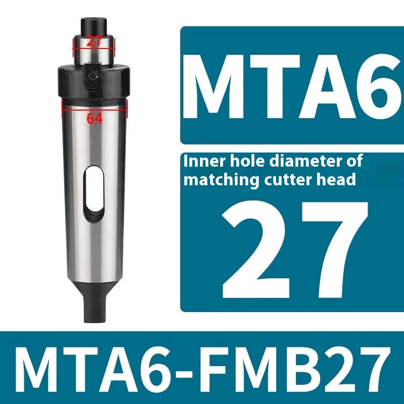 2092-Machine tool accessories Milling machine accessories Milling cutter head shank Morse 3 boom NT spindle taper MT3-22/27 Shandong Denso Pricision Tools Co.,Ltd.